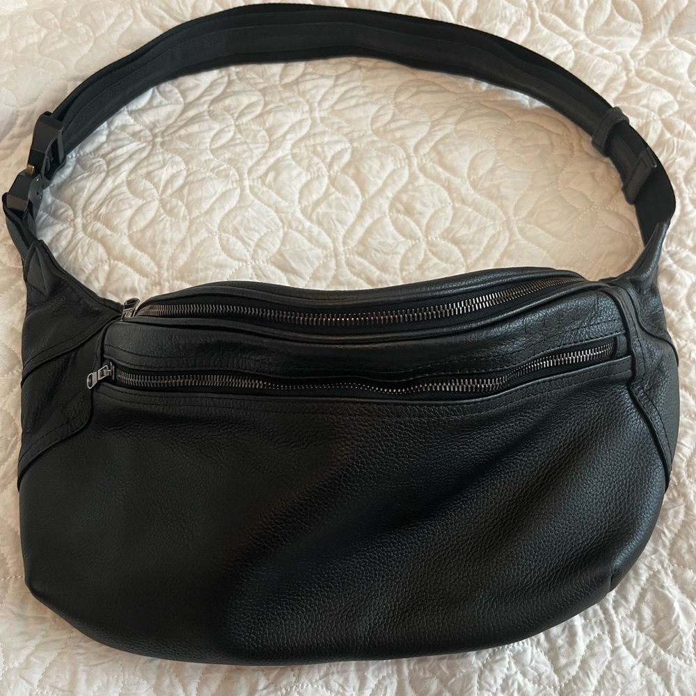 Zendira Leather Crossbody Full Size Tactical Friday Concealed Carry Bag